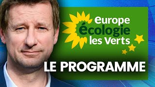 EUROPÉENNES  le programme dEurope Écologie Les Verts résumé Yannick Jadot [upl. by Ahseihs]