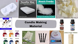 Candle Making Material For Candle Business  Daraz  Pakistan 🇵🇰 [upl. by Anatollo]