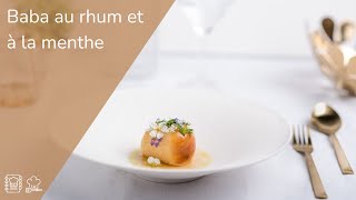 Baba au rhum et à la menthe avec le microondes Whirlpool [upl. by Naihtsirc]