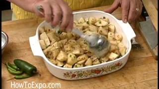 Healthy Italian Oven Roasted Potato Best Oven Roasted Potato Recipe [upl. by Shiverick867]