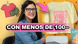 Iniciar Negocio de Camisetas Personalizadas 👕🔥 ¡Con 100 USD emprendimiento [upl. by Anais527]