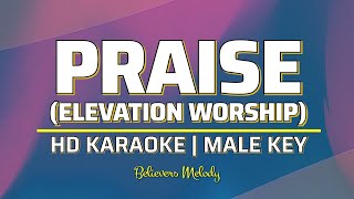 Praise Elevation  KARAOKE  Male Key A [upl. by Esidnac]