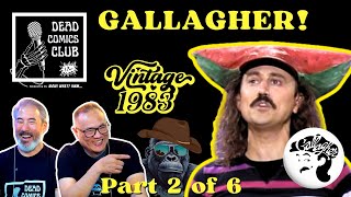 🤣 GALLAGHER 😆 1983 The Maddest pt 2 of 6 🍉 comedy reaction funny deadcomicsclub [upl. by Tormoria388]