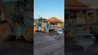 This sinkhole opened up overnight on Tularosa Avenue in central El Paso [upl. by Tsirc]