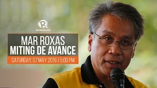 LIVE Mar Roxas miting de avance [upl. by Matilde96]