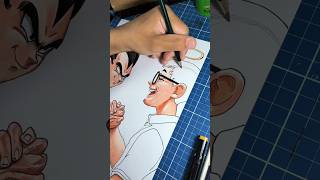 Drawing Akira Toriyama How to DRAW 鳥山明 [upl. by Mendive]