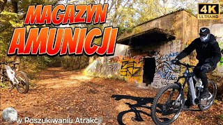 MAGAZYN AMUNICJI PawłowiceRamiszów goprovideo haibike [upl. by Ilsel]