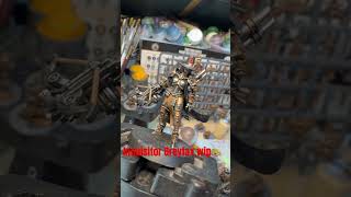 Inquisitor Greyfax wip warhammer40k inquisitor nowwithred greyfax spoontasticminis [upl. by Darej471]