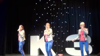 K3  Drums gaan boem Live in Plopsa Indoor Coevorden 03052014 [upl. by Padegs]