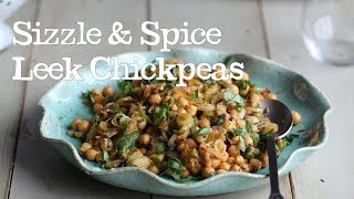 Sizzle and Spice Leek Chickpeas  Abel amp Cole [upl. by Wu979]