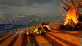 ARK Survival Evolved  Alphas almost Ate Me [upl. by Ietta685]