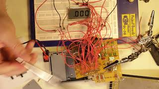 Anri Sosna Geiger Counter Repair Progress Display Breakout Working yet [upl. by Haimehen]