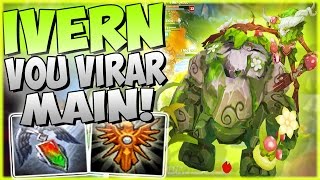 QUE JUNGLER GOSTOSO DE JOGAR VIRANDO MAIN E DANDO DICAS  IVERN JUNGLE GAMEPLAY  Festinha do Rodil [upl. by Relluf]