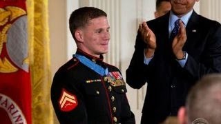 Marine awarded Medal of Honor after absorbing grenade blast [upl. by Diena294]