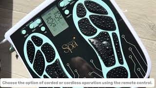 Sensio Spa Circulation Promoter Foot amp Legs Blood Circulation EMS amp TENS With 99 Intensity Levels [upl. by Ragnar]