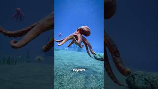 Octopus Limb Regrowth part 1 🤔shorts trending 3d [upl. by Ellary]