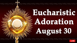 Powerful Eucharistic Adoration I Friday August 30 2024 I 300 Pm [upl. by Ahtnicaj]