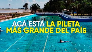 LA PILETA MÁS GRANDE DE ARGENTINA Un oasis que seguro no conocías y que está en Buenos Aires [upl. by Wakeen]