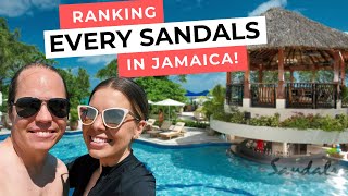 Which Sandals Resort in Jamaica is BEST  We visited EVERY Sandals and are sharing our favorites [upl. by Eelessej56]