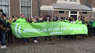 Westertoren luidt noodklok voor het klimaat  Greenpeace  klimaatverandering Westerkerk [upl. by Corwin312]