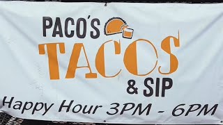 TACO REVIEW PACO’s TACOSampSIP  BONUS QUESO BIRRIA REVIEW PHOENIX ARIZONA [upl. by Barnett]