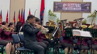 007 Light arr Marcus Frei  Aizawl Bazar Corps Band  4th Festival of Brass 2024 07072024 [upl. by Adriaens638]