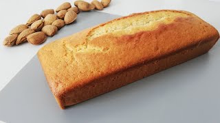 RECETTE RAPIDE de cake aux amandes  ultra moelleux  facile à faire  Delicious Almond Cake [upl. by Drannek]