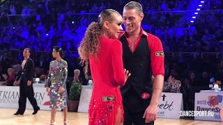 Umberto Gaudino  Louise Heise DEN  Jive  18 WDSF World Latin Championship  AOC 2017 [upl. by Selim]