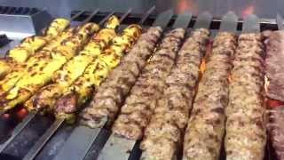 Cooking Persian Kebabs On A Manghal [upl. by Leval149]