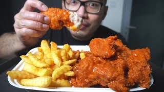 Buffalo Boneless Chicken Wings Recipe [upl. by Otrebire]