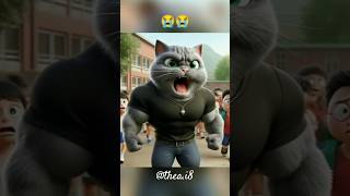 Cat angry mode 🤬 Viral shortytshorts shorts spiderman cat [upl. by Aubarta]