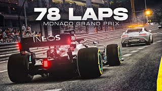 F1 2020 Gameplay Monaco 100 Race Lewis Hamilton [upl. by Rosenblum]