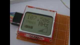 FM radio with TEA5767 and Arduino II [upl. by Areht]