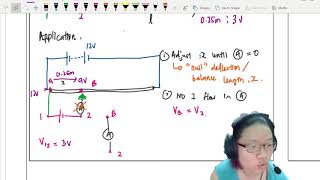 103b Potentiometer amp Balance Length  AS DC Circuits  Cambridge A Level Physics [upl. by Ateekal]