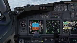 PMDG 737 ILS Localizer and Glideslope Capturing [upl. by Vania625]