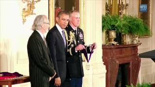 Herb Alpert amp President Obama  The 2012 National Medal of Arts and Humanities [upl. by Ingar]