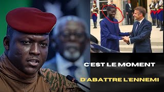 Capitaine Ibrahim Traore  quotCest notre devoir de PRENDRE LES ARMES pour notre DEFENSEquot [upl. by Nairehs951]