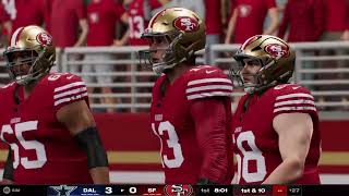 🏈🔥 49ers vs Cowboys EPIC NFL Week 8 Showdown 🔥 PS5 MADDEN 25 Gameplay 🎮 [upl. by Lukey]