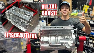 The Mr2s BILLET Engine Is Almost Complete 2000Hp Capable [upl. by Albarran]