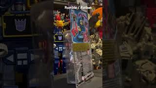 Transformers siege rumble and wrap that cassette 2 pack addition vid two Legacy United soundwave [upl. by Harri]