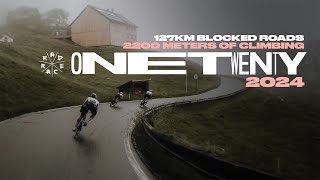 RECAP RAD RACE 0NETWENTY  127KM GESPERRTE STRAßEN IM ALLGÄU 🐮 [upl. by Esiuolyram]