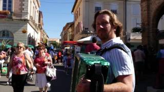 Mathieu SERRADELL Au Marché de LIsle Jourdain en Août 2016 [upl. by Dinesh]