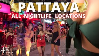 ❌❌❌ Pattaya Nightlife Lustful Locations  Soi 678 Beach Road Tree Town Soi LK Metro [upl. by Vida]