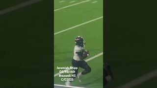 Texas High School Football QBAth Jeremiah Shipp Braswell HS [upl. by Ynohtna627]