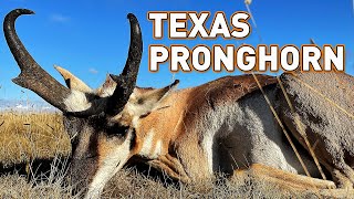 Texas Public Land Pronghorn Hunting [upl. by Irma]