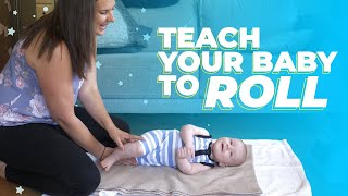 Help Your Baby Roll Over Now 4 Tips to Teach Baby to Roll Over [upl. by Mariele251]