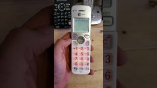 How to reset your Atampt or Vtech handset part 1 [upl. by Irrak111]