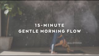 15Minute Gentle Morning Flow with Action Jacquelyn [upl. by Sauncho667]