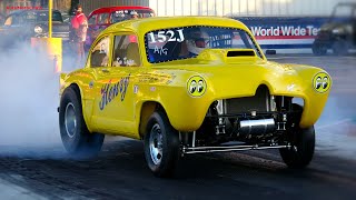 Old School Drag Racing Gassers From Early to Mid 60s [upl. by Asilrahc]