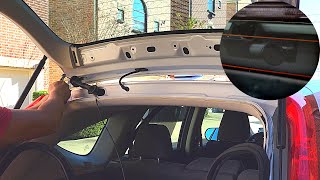 How to Install Dash Cam Tips amp Tricks Part 2  Rear Cam On CRV [upl. by Narih]